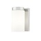 Z-Lite Burk 1 Light Wall Sconce, 4.25in. W x 7.25in. H, Brushed Nickel 746-1S-BN - alternate 1